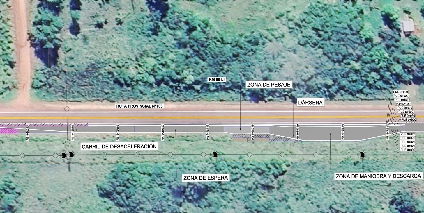Santa Ana: construyen un puesto fijo de pesaje de vehículos de carga 2